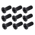 thumbnail image 1 of 50Pcs Countersunk Cross Screws DIN 965 Black Galvanized Machine Screw Assortment Kit, 1 of 7