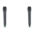 thumbnail image 3 of QualitChoice Artificial Handheld Microphone Kids Live Streaming Stage Performance Portable Simulation Fake Mic Props Toy Festival Big Tube Black 2Set, 3 of 6
