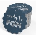 thumbnail image 4 of Inkdotpot Pack Of 100 Ready To Pop Baby Shower Favor Paper Tags Craft Real Silver Foil Hang Tags, 4 of 6