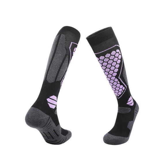 Vaidha Ski Socks Thickened Wool Socks Men And Women Long Warm Socks Towel Bottom Sports Snow Socks