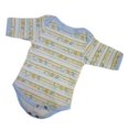 thumbnail image 2 of Striped Rompers Bib Hat Socks Clothes for 17-18inch Baby Boy Girl Dolls, 2 of 7