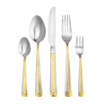thumbnail image 2 of Italian Collection « Grec Antique » Ensemble de Service de Couverts de Qualité Supérieure 72 Pcs, 2 of 4