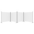thumbnail image 3 of vidaXL 4-Panel Room Divider White 698x180 cm Fabric, 3 of 5