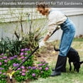 thumbnail image 4 of Amdohai Hoe Garden Tool Stainless Steel Garden Weeding Rring Loose Soil Gardening Long Handle Heavy Duty Adjustable Weeding Loop Stirrup, 4 of 8