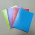 thumbnail image 3 of Two Pocket File Folder Three Hole Punch Prong Fasteners Colored Plastic Folders With Pockets Poly Folders For School & Durable Heavy Duty File Folders, 3 of 3