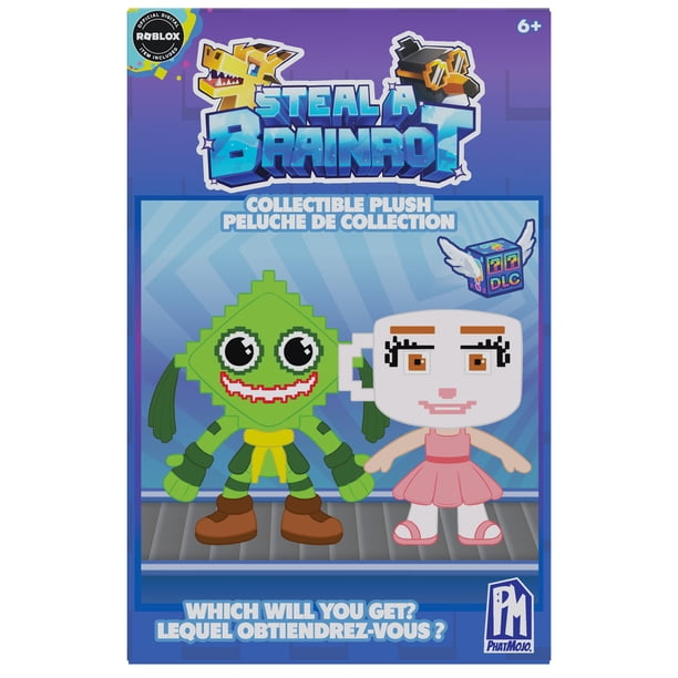 Steal A Brainrot – Mystery Collectible Plush Includes DLC Codes