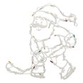 thumbnail image 1 of Holiday Time Hocky Santa Silhouette, Red/ Green, 1 of 4