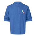 thumbnail image 1 of Shirt Top down Graphic T Shirt Men Mesh Sleeve Shirt Microfiber Tee Shirts for Men Printed Sleeve Long Sleeve Lightweight Shirt Men Mens Short Sleeve Crotch Shirt Button down Romper Button Romper Men', 1 of 3