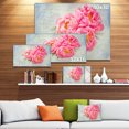 thumbnail image 4 of Design Art - Pivoines Roses dans un Vase Blanc, 4 of 4