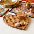 thumbnail image 4 of Purpose Wooden Serving Board And Egg Tray With Handle For Cheese Platter Reusable Craftsmanship Kitchen And Outdoor Use, 4 of 4