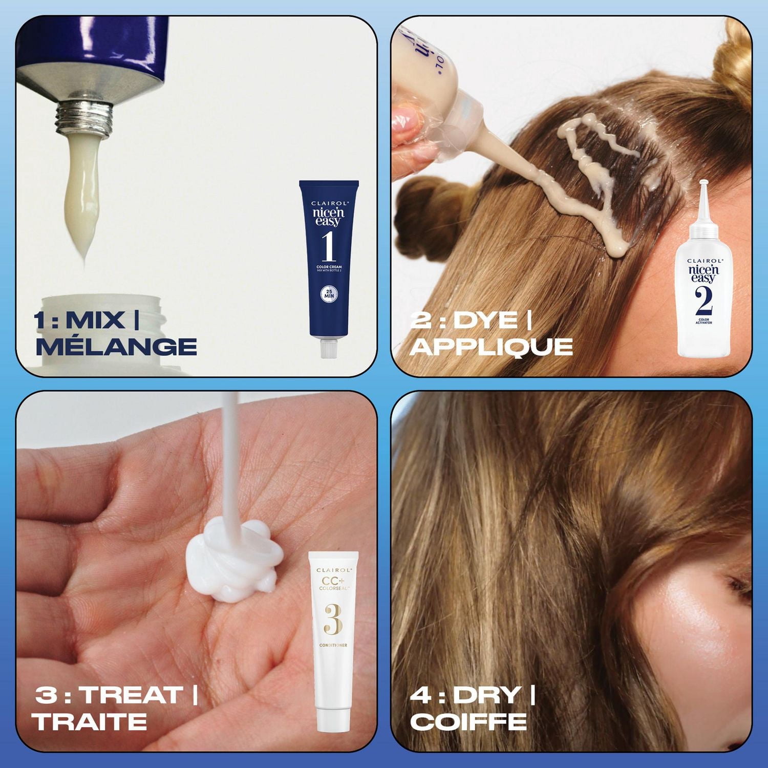 Clairol Nice'n Easy Permanent Hair Dye
