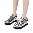 thumbnail image 1 of Cameland Thick Sole Sponge Cake Round Toe Lace Low Top Casual Single Shoe, 1 of 6