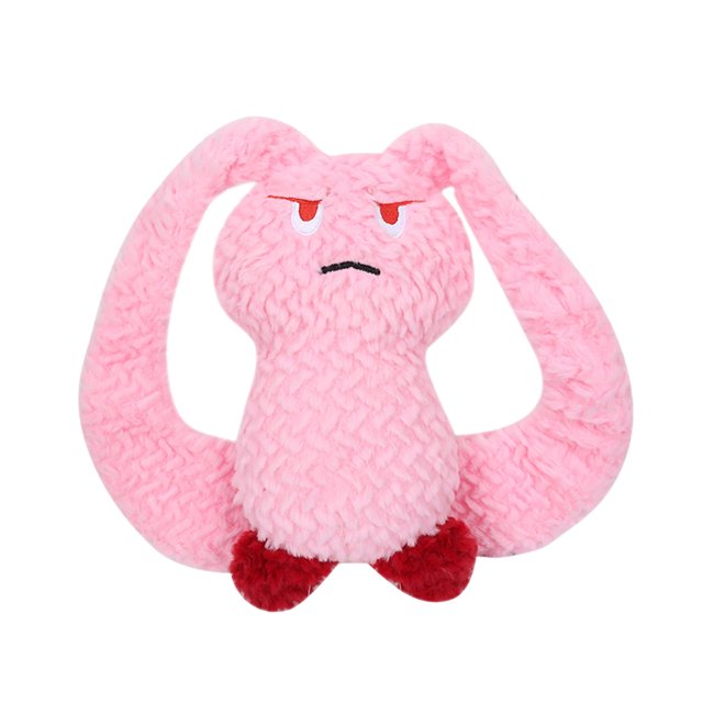 Long Ears Rabbit Dog Squeaker Toys With Crinkle Paper Stuffed Interactive Chew Bunny Toy