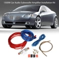thumbnail image 2 of Fuse 1200W Car Audio Subwoofer Amplifier Installation Kit AMP  Wiring Kit Cable  Holder Wire Cable, 2 of 7