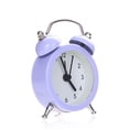 thumbnail image 1 of Twin Bell Silent Alloy Stainless Metal Alarm Clock, 1 of 1