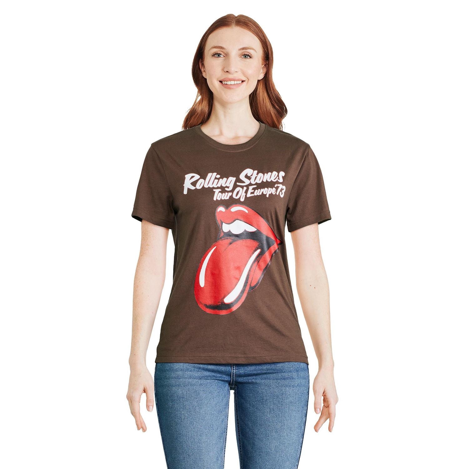 The Rolling Stones Women's Boyfriend Fit Tee