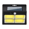 thumbnail image 1 of Solar Outdoor Lights With Motion Sensor 3 Lighting Modes Wall Mount Security Light For Fence Yard Garden Patio Front Door 13.7 cm x 11.6 cm, 1 of 8