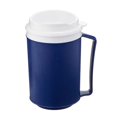 thumbnail image 2 of TIELUTT Blue Travel Coffee Cup Thermal Cup Durable Container with Cover 12 OZ for Women Cup Drinking Cups for Adults Cups Ceramic No Handle Ceramic Coffee Mugs Travel Cute Kitchen Cups, 2 of 8