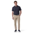 thumbnail image 3 of Ben Hogan Performance Men's Stripe Print Short Sleeve Golf Polo Shirt, 3 of 6
