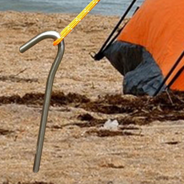 Clearance! JMYHOAM Camping Tools and Gadgets Outdoor Tent Nails Placemats Steel Nails Beach Tent Nails Outdoor Activities