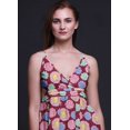thumbnail image 4 of Bimba Robe Longue Maxi à Bretelles Spaghetti Ajustables à Imprimé Floral, Tenue de Plage d'Été - Moyen, 4 of 6