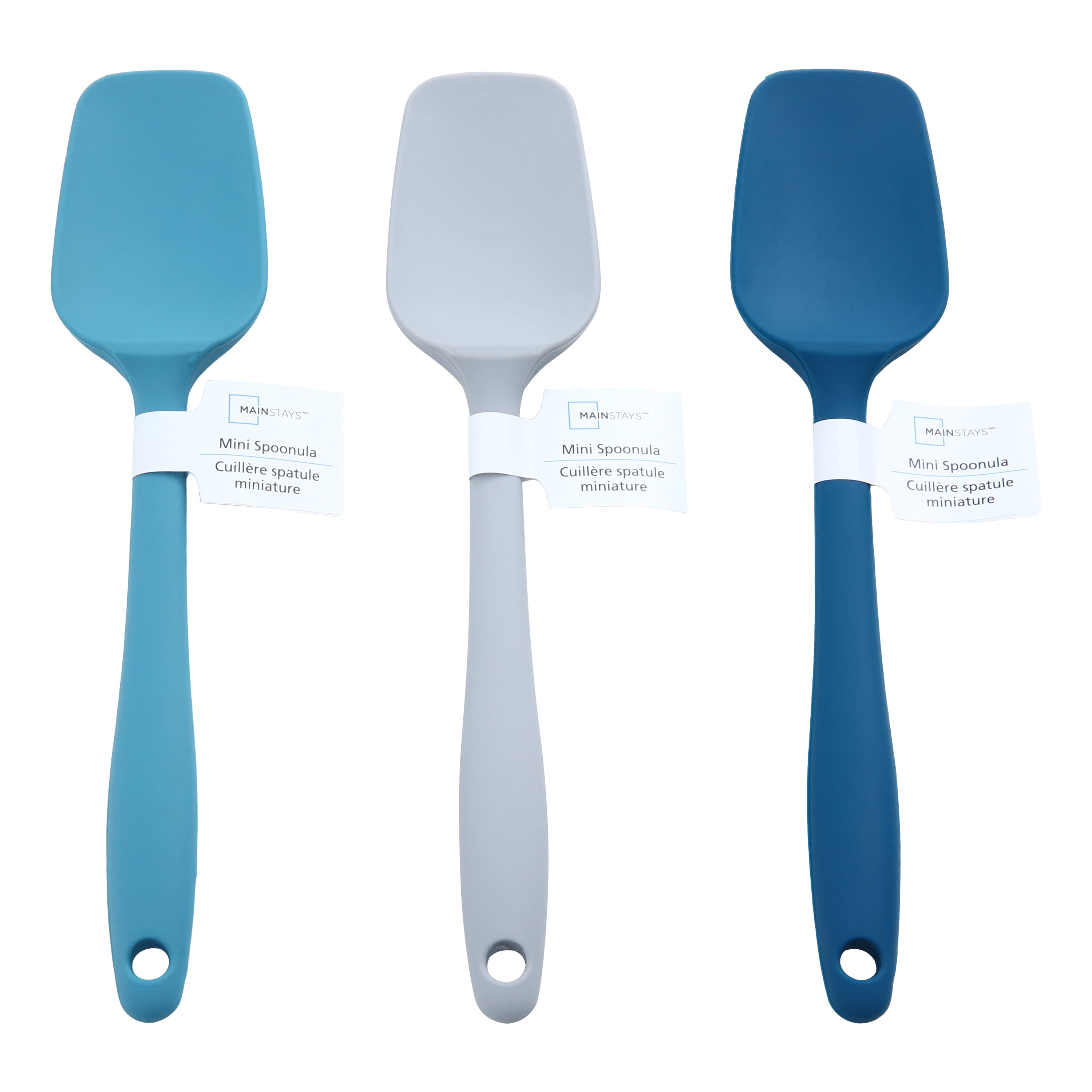 Mainstays Mini Spoonula Turner, Navy, Grey, or Teal