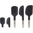 thumbnail image 2 of All Clad ZMLEVE cone Tools 5-Piece Ultimate Set For Cooking, Baking And Serving, Stainless Steel and Black, 2 of 7