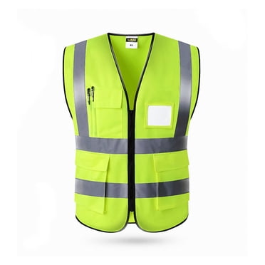 axGear Safety Reflective Vest Security Visibility Shirt Construction Traffic Warehouse