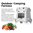 thumbnail image 3 of Techinal Four Assemblé Camping Barbecue Cuisinières Carrées Portable Mini Cuisinière Plaque Chauffante, 3 of 12