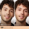 thumbnail image 3 of Maybelline New York Fit Me Matte + Poreless Foundation Makeup, Ultra-Lightweight Formula Controls Shine, for Normal to Oily Skin, 120 classic ivory ,30 ml, 3 of 7