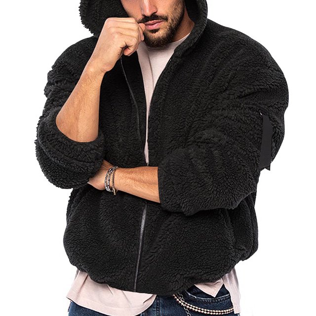 RKSTN Jackets for Men Pullover Sweater Stand Collar Elastic Solid Color Half Sweater For Stand-up Collar Sweater Fall and Winter Long Sleeve Jacket Coats