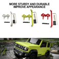 thumbnail image 3 of mmirethe Durable Steering Link Rod Steering Linkage Tie Rod For 1/16 XMYKC01CM Crawler Stronger Silver, 3 of 6