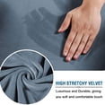 thumbnail image 4 of VONKY 3pack/lot Chair Cover Thickened And Anti-Skid Stay Securely In Place For Added Dust-proof Polyester dark blue L 1Set, 4 of 6