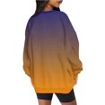 thumbnail image 3 of Meichang Chandail en Molleton Surdimensionné pour Femmes Manches Longues Col Rond Chandails en Molleton Tendance Gris Pull Ample, 3 of 5