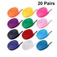 thumbnail image 2 of 20 Pcs Lacets Plats de Remplacement Colorés pour Chaussures de Sport Espadrilles Patins, 2 of 8