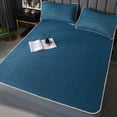 thumbnail image 4 of EGNMCR Bedspreads, Coverlets & Sets Natural Emulsion Mattress Topper Layer Of Emulsion Foam Breathable Comfort Responsive Support Three-Piece Set Sheets Plus Two Pillowcases latex bed cover, 4 of 9