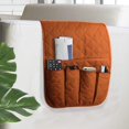 thumbnail image 1 of HLONK Sofa Armrest Organizer Non-Slip Arm Chair Bedside Caddy Storage Organizer for Recliner Couch with 5 Pockets for Cell Phone TV Remote Control Magazines, 1 of 6