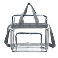 thumbnail image 4 of Fashion Transparent Handbag Tote Bag, Large Capacity Multifunctional Crossbody Bag, Clear Shoulder Bag, PVC Storage Pouch & Handbag & Purse with Zipper for Outdoor Travel Concerts Stadium, 4 of 6
