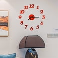 thumbnail image 2 of House with A Clock in the Walls 3D Diy Roman Numbers Acrylic Mirror Wall Sticker Clock Home Decor Mural Decals Stick on Mirrors for Wall Decor Acrylic Mirror Wall Stickers, 2 of 3