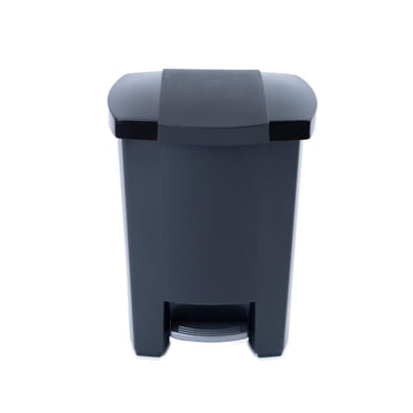Mistral 30L Step on Garbage Can Black