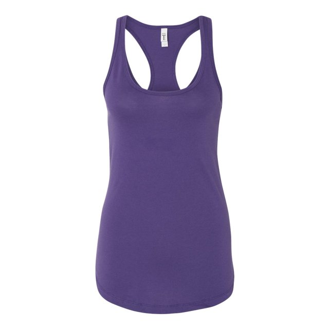 Next Level Débardeur Dos Nageur Idéal pour Femmes, TP, Violet