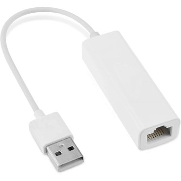 Adaptateur Réseau USB Ethernet (LAN) Compatible avec Ordinateur Portable, Ordinateurs et Tous les Appareils Compatibles USB 2.0, Y Compris Windows 10/8.1/8/7/vista/xp