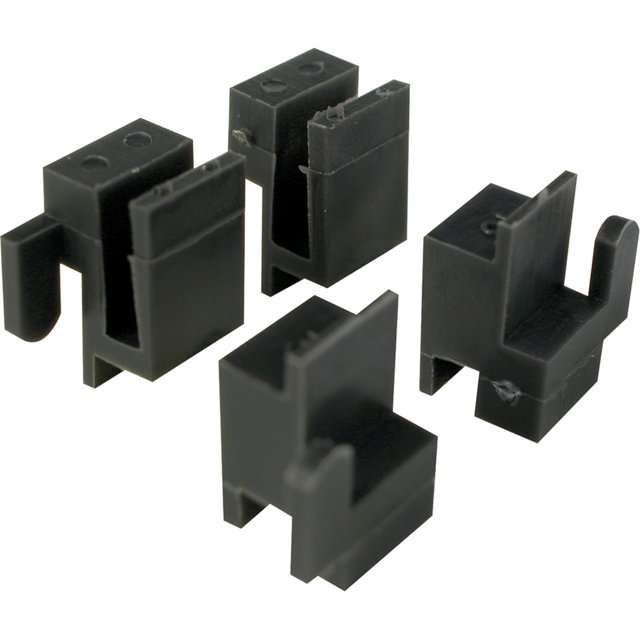 Prime-Line Products G 3078 Sliding Window Corner Guide, Nylon, 4-Pack