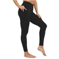 thumbnail image 1 of Birdeem Winter Women's Fashion Solid Color Double Pocket Comfortable Tight Leggings, 1 of 1