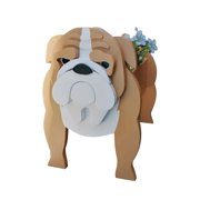 Dvkptbk Planting Pot Dog Flower Pot Planter Cute Pvc Herb Garden Dog Flower Pot Indoor/Outdoor Plant Dog Flower Pot Pet Flower Pot Great Gift for Pet Lovers Tools&Home Improvement