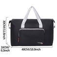 thumbnail image 2 of Travel Bag Large Capacity Folding Luggage Bag Portable Storage Bag Short Distance Business Travel Storage Bag, 2 of 2