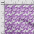 thumbnail image 2 of oneOone Polyester Spandex Purple Fabric Birds Rooster Sewing Material Print Fabric By The Yard 56 Inch Wide, 2 of 4
