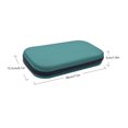 thumbnail image 4 of Ruiboury Portable Shockproof Storage Bag for Built-in Mesh Bag Organizer Zipper Storage Case green, 4 of 8