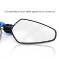 thumbnail image 4 of 1 Paire de Rétroviseurs de Guidon de Moto 22mm Remplacement Rétro Guidon Vue Latérale Accessoires Modifiés, 4 of 7