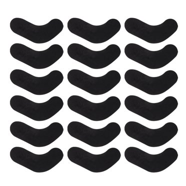 LOLIPPYY 18 Pcs Coussinets de Soutien pour Bottes de Ski Inserts en Mousse Noire pour Bottes de Planche à Neige Réduisent le Levage du Talon